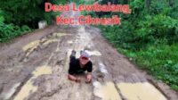 Angga Permana Raih Juara Satu Lomba Foto Selfie Jalan Rusak