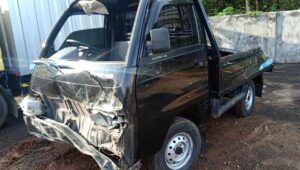 Mobil Pick Up Terbalik Karena Gagal Menyalip, Ini Penjelasan Kasatlantas Polresta Serang Kota