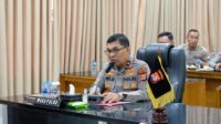 Polda Banten Gelar Anev Mingguan Terkait Pencampaian Vaksinasi Covid-19 dan Bansos
