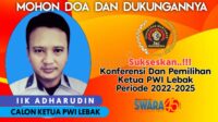 Iik Adharudin Siap Calonkan Diri Sebagai Ketua PWI Lebak