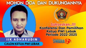 Iik Adharudin Siap Calonkan Diri Sebagai Ketua PWI Lebak