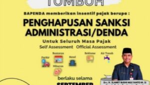 Pemkab Tangerang Berikan Keringanan Penghapusan  Denda Untuk Seluruh Pajak Lewat Program September Ceria