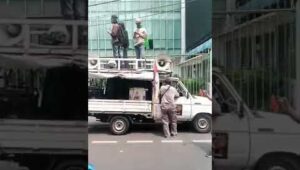 Dukung Suharso Tetap Jabat Ketum, Masa Barisan PPP Gelar Aksi Damai Di Kantor DPP