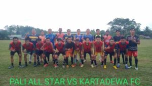 UJI KEMAMPUAN PALI ALL STAR BERHASIL TAKLUKAN KARTADEWA FC  4-0 JELANG TOURNAMENT U45 PIALA WALIKOTA PRABUMULIH