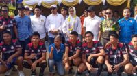 Airin Hadiri Laga Final Turnamen Bola Voli Piala Ketua DPRD Cilegon Di Ciwandan