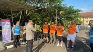 SDM Polda Banten Gelar Tes Kesamaptaan  Seleksi Sespimti Dikreg-32 dan Pra LXV Lemhannas RI