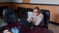 Karorena Polda Banten Ikuti Zoom Meeting Rapat Paripurna DPRD Provinsi Banten Terkait Rancangan Raperda APBD