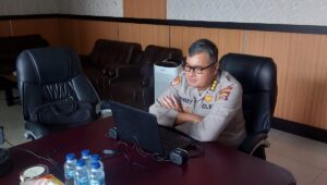 Karorena Polda Banten Ikuti Zoom Meeting Rapat Paripurna DPRD Provinsi Banten Terkait Rancangan Raperda APBD