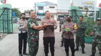 Terimakasih Kapolsek Cikande Beserta Jajaran Sudah Datang Berikan Kejutan HUT TNI Ke 77 Untuk Koramil Cikande