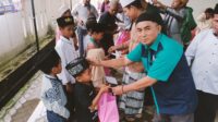 PWI Lebak Bagikan Ratusan Kilogram Telur Bagi Keluarga Rawan Stunting