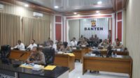 Polda Banten Gelar Anev Mingguan, Angka Laka Lantas Menurun 67%