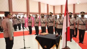 Pimpin Sertijab, Kapolres: Mutasi Hal Wajar untuk Pembinaan Karier dan Prestasi Polri