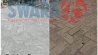 Pemasangan Pavingblock Di Puri Permai 1 Tigaraksa Di Duga Dari Perkim Prov Banten Di Duga Asal Jadi