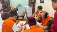 Empat Tersangka Kasus PTSL Di Desa Cikupa Di Bawa Ke Rutan Serang