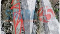 Diduga Curi Volume Pembangunan Spal Di Desa Cikande Dari Dinas PERKIM Di Atas Pondasi Lama