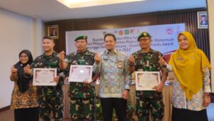 Korem 064/MY Raih Penghargaan Sebagai Korem Terbaik dari BKKBN Pusat