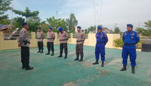 Wakasatpolairud Polresta Tangerang Beri Motivasi Pada Apel Pagi Kepada Para Personil