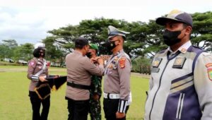 Polres Tanggamus Didukung Instansi Terkait Siap Gelar Operasi Lilin Krakatau 2022