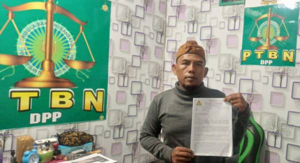 Photo : "Cipto" Pengurus Di LSM Trisula Bakti Nusantara (Doc DPP PTBN)