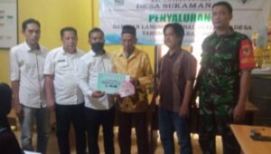 Pemdes Sukamanah Membagikan BLT  Dana Desa Kepada 150 KPM