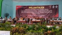 Pelantikan PPS, Wabup PALI : Laksanakan Tugas dan amanah dengan baik, Jangan Menyimpang dari Aturan Yang Telah Ada