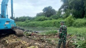 Danramil Cikande Ucapkan Terimakasih Pada Pihak Kawasan Modern Cikande, Akhirnya Sungai Cikambuy Bisa Di Normalisasi