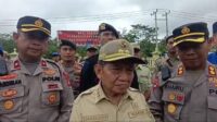 Polres dan Jajaran Bersama Pemkab PALI Gelar Apel Pasukan Penanggulangan Karhutla