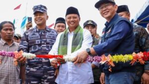 Wagub Jawabarat Didampingi PJ Bekasi Dani Ramdan Menghadiri Syukuran Nelayan 6 Muara