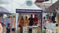 DINAS KOPERASI DAN UKM PALI Beri Bantuan Tenda Kepada Pelaku UKM