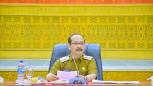 Dalam Rapat Rutin Pj Bupati Aceh Tamiang Sebut Akan Fokus Perbaikan Tanggul yang Rusak