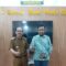 Poto : Perangkat Mukim Sangka Pane Marjuki dengan Pj. Bupati Aceh Tamiang Meurah Budiman SH MH, diruang kerjanya, Senin (2/1/2023) Dok : SWARA45.COM/Afrizal]