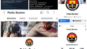 Catat! Ini Daftar Media Sosial Polda Banten dan Polres Jajaran