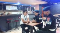 OPS Gaktiplin, Siprovos Brimob Polda Banten Sasar Tempat Hiburan Malam