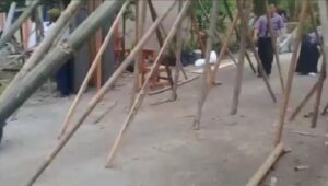 Keamanan Sekolah Diduga Melarang Wartawan Masuk Saat Berniat Konfirmasi Pembangunan Gapura Di SMKN 3 Kab Tangerang