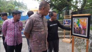 Semarak HPN 2023, Pokja Wartawan Harian Elektronik Provinsi Banten Gelar Pameran Foto hingga Open Mic