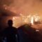 Poto : Empat rumah warga dusun Bukit Karim Kampung Blang Kandis Hangus terbakar, Selasa malam (7/2/2023) sekira pukul 00.00 WIB.