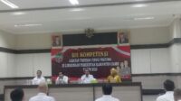 Wabup Ciamis Yana DPutra Membuka Ujikom Jabatan Tinggi Pratama Tahun 2023.