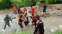 Diduga Terpeleset Maman Waga Dusun Caringin  Sukamantri Ditemukan Meninggal.