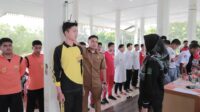 Seleksi Paskibra Tahun 2023 Tahap Satu Dimulai Dengan Mengukur Tinggi & Berat Badan Siswa