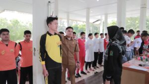 Seleksi Paskibra Tahun 2023 Tahap Satu Dimulai Dengan Mengukur Tinggi & Berat Badan Siswa