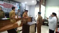 Pelantikan dan Pengambilan Sumpah Kewilayahan Desa Bendasari Kecamatan Sadanannya Dilaksanakan Penuh Khidmat.