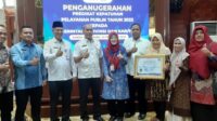 Pada Anugerah Kepatuhan Pelayanan Publik Pemkab Aceh Tamiang Raih Predikat