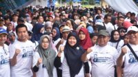 Mewakili Pj Bupati Meurah, Sekda Lepas Peserta Jalan Santai HUT Kementerian BUMN