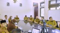 Pj Bupati Aceh Tamiang Ikuti Vidcon Rakornas Pencabutan PPKM