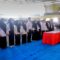 Proses pengambilan sumpah PPS oleh Ketua Komisi Independen Pemilihan (KIP), Ishak Ibrahim.