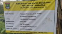 Pembangunan Pavingblock Di Kp Ciranjieun Kelurahan Tigaraksa Di Duga Asal Jadi