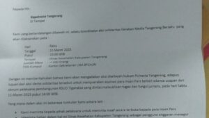 Buntut Pernyataan Salah-Satu Oknum Pelaksana RSUD Tigaraksa, Aktivis Dan Media Berencana Gelar Aksi Unjuk Rasa