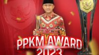 Bupati KBB Hengky Kurniawan, Menerima Penghargaan PPKM AWARD