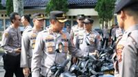 Kapolres Ciamis AKBP Tony Prasetyo Yudhangkoro Cek Kendaraan Dinas :Persiapan Oprasi Ketupat 2023