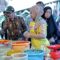 Pj. Bupati Aceh Tamiang, Drs. Meurah Budiman, SH, MH, bersama Wakil Ketua I DPRK, Fadlon, SH, dan sejumlah Kepala SKPK saat meninjau Pasar Pagi Kota Kualasimpang.